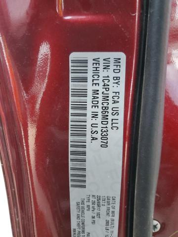 1C4PJMCB6MD133070 Jeep Cherokee Latitude