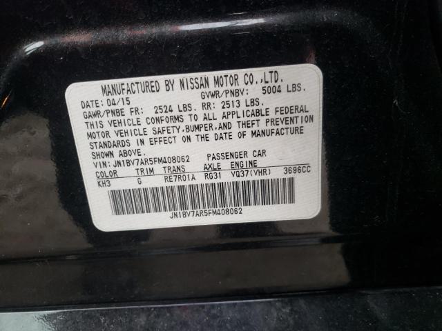 JN1BV7AR5FM408062 Infiniti Q50 BASE
