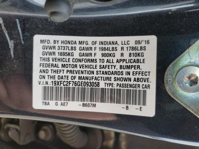 19XFC2F76GE093058 Honda CIVIC EX