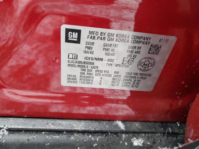 KL4CJASB9JB505856 Buick Encore Preferred