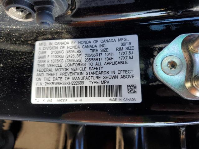 2HKRW6H38KH222699 Honda CR-V LX