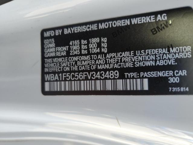 WBA1F5C56FV343489 BMW 228 I