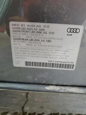 WA1L2AFP8GA074749 Audi Q5 Premium Plus