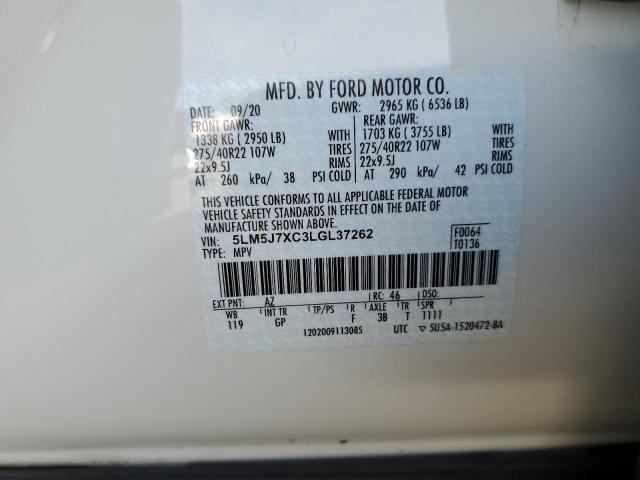 5LM5J7XC3LGL37262 Lincoln Aviator Reserve