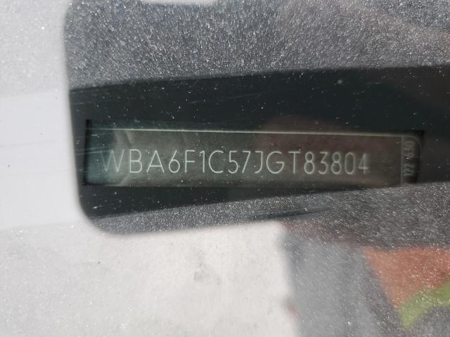 WBA6F1C57JGT83804 BMW 640 I
