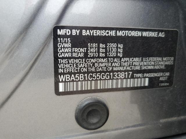 WBA5B1C55GG133817 BMW 535 I