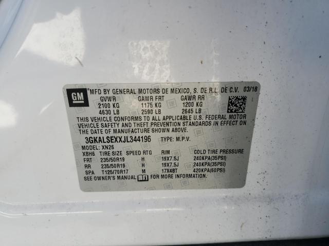 3GKALSEXXJL344196 GMC Terrain Denali