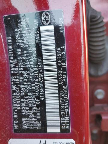 4T1BF1FK5GU514110 Toyota CAMRY LE
