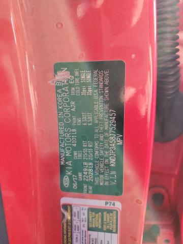 KNDJP3A58J7529457 KIA SOUL +