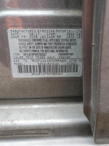 3N1AB7AP9HY382567 Nissan SENTRA S