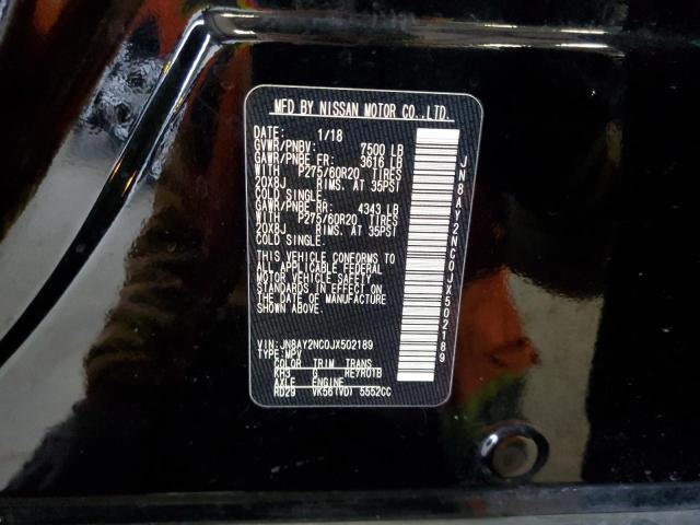 Nissan ARMADA SV 2018 JN8AY2NC0JX502189 Image 13