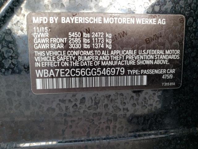 WBA7E2C56GG546979 BMW 740 I