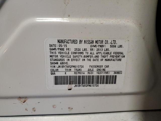 JN1BV7AR2FM410724 Infiniti Q50 BASE
