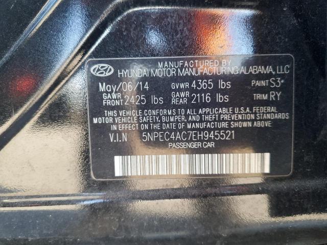 5NPEC4AC7EH945521 Hyundai SONATA SE