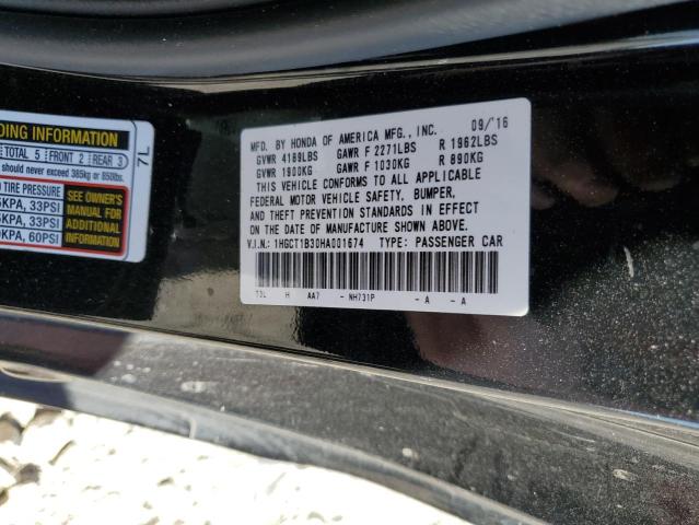 1HGCT1B30HA001674 Honda Accord Lx-s