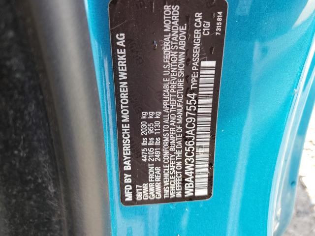 WBA4W3C56JAC97554 BMW 430I