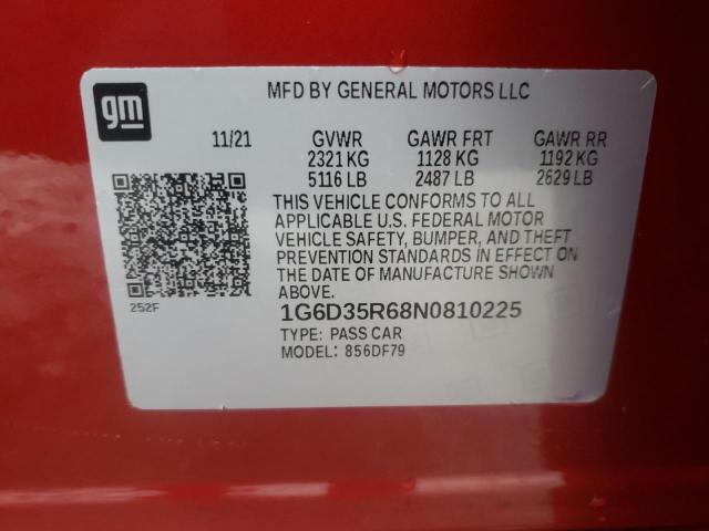 1G6D35R68N0810225 Cadillac Ct5-v Blackwing