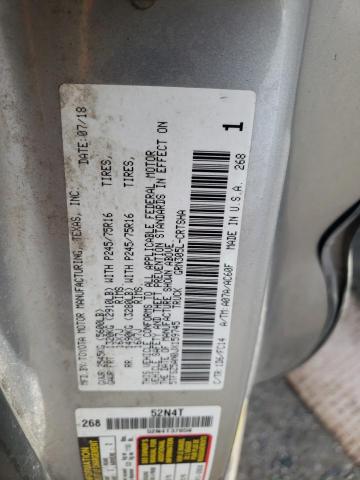 5TFSZ5AN0JX159745 Toyota Tacoma Access Cab
