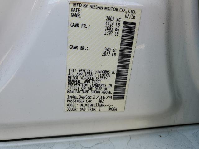 1N4BL3AP6GC273679 Nissan Altima 3.5sl