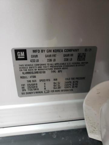 KL4MMDSL5MB165180 Buick Encore Gx Select