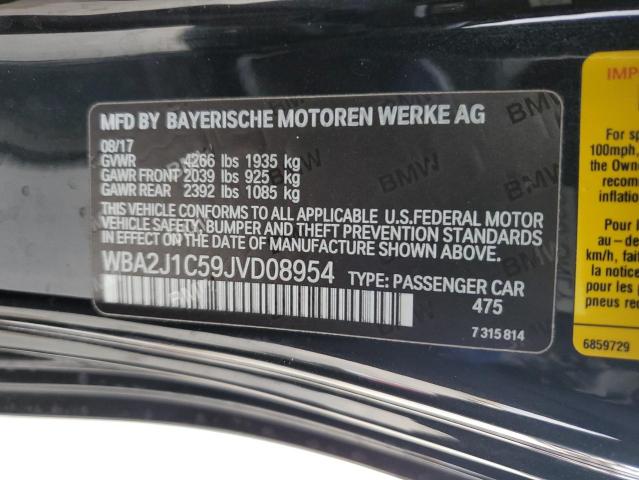 WBA2J1C59JVD08954 BMW 230I