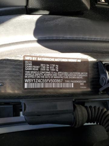 WBY1Z4C55FV500867 BMW I3 REX