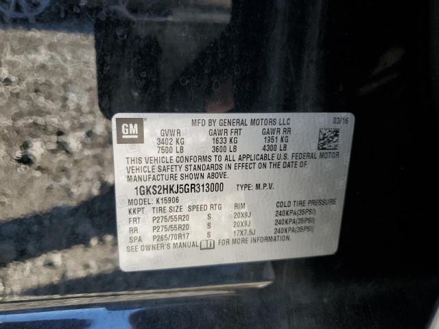 1GKS2HKJ5GR313000 GMC YUKON XL DENALI
