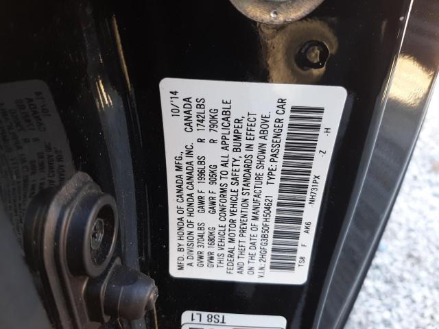 2HGFG3B50FH504621 Honda Civic Lx
