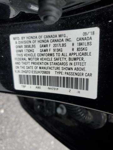 2HGFC1E55JH709839 Honda CIVIC SI