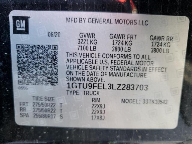 1GTU9FEL3LZ283703 GMC Sierra K1500 Denali