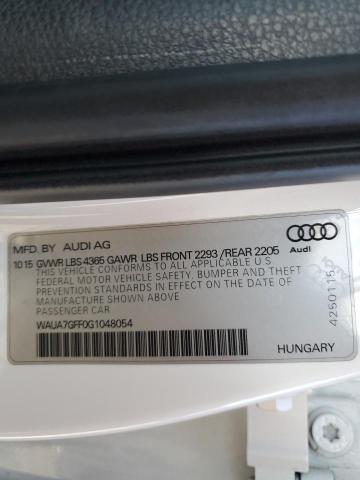 WAUA7GFF0G1048054 Audi A3 PREMIUM