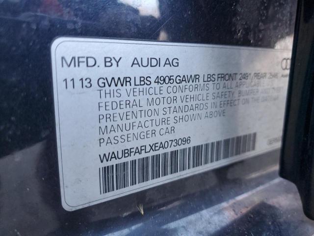 WAUBFAFLXEA073096 Audi A4 PREMIUM