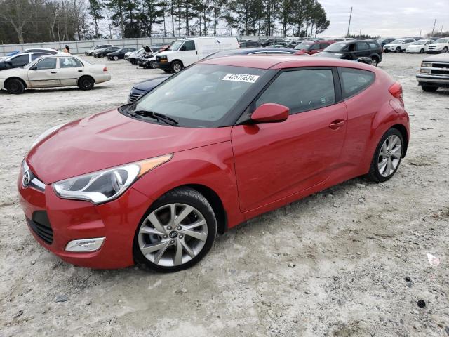 Auction sale of the 2017 Hyundai Veloster, vin: KMHTC6AD2HU317500, lot number: 42575624