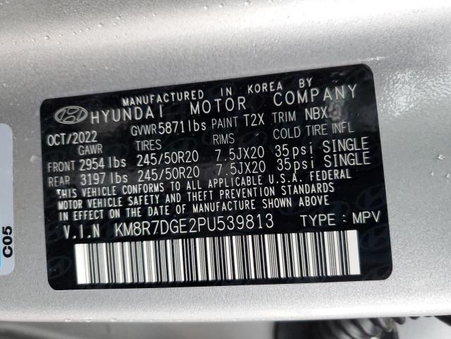 KM8R7DGE2PU539813 Hyundai Palisade Calligraphy
