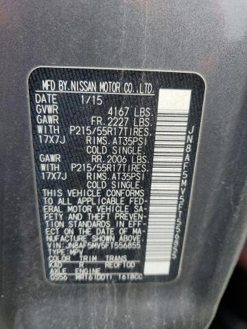 JN8AF5MV5FT556855 Nissan JUKE S