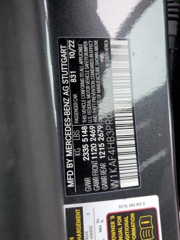 W1KAF4HB3PR091373 Mercedes-Benz C 300 4matic