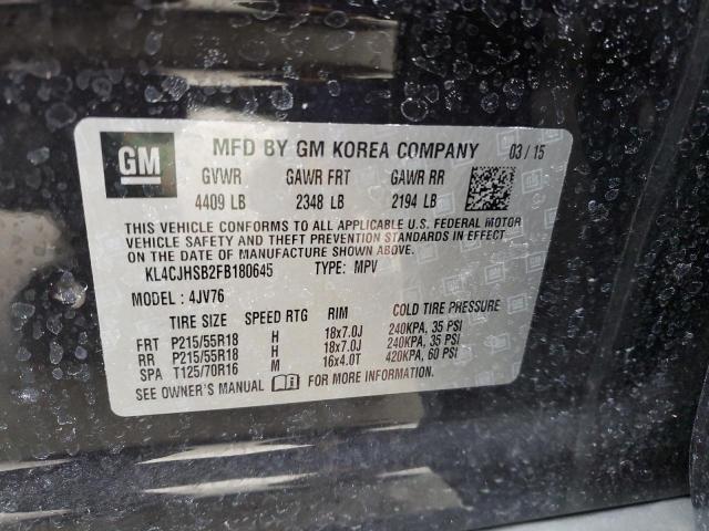 KL4CJHSB2FB180645 Buick Encore Premium
