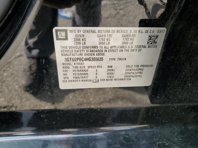 3GTU2PEC4HG365635 GMC Sierra K1500 Denali