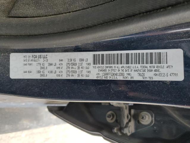 1C6RRFFG3KN812393 RAM 1500 Big Horn/lone Star