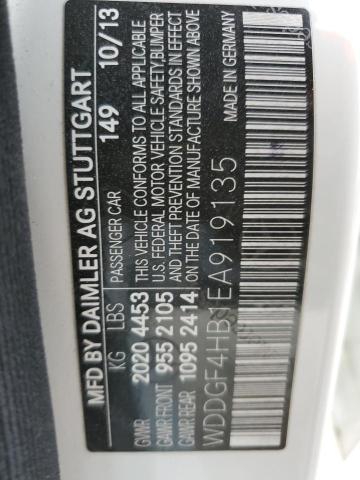 WDDGF4HB1EA919135 Mercedes-Benz C 250