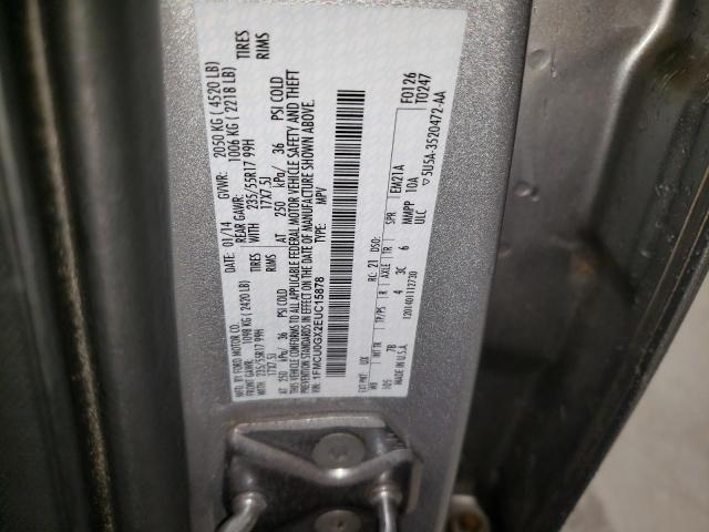 1FMCU0GX2EUC15878 Ford ESCAPE SE