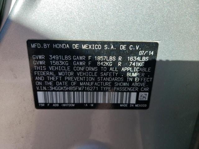 3HGGK5H85FM716271 Honda FIT EX