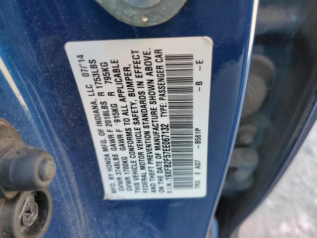 19XFB2F57EE067132 Honda Civic Lx