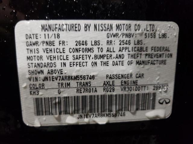 JN1EV7AR8KM556746 Infiniti Q50 LUXE