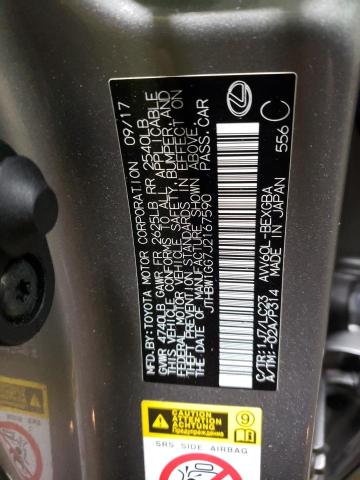 JTHBW1GG7J2167590 Lexus ES 300H