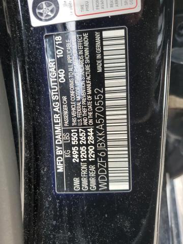 WDDZF6JBXKA570552 Mercedes-Benz E 450 4matic