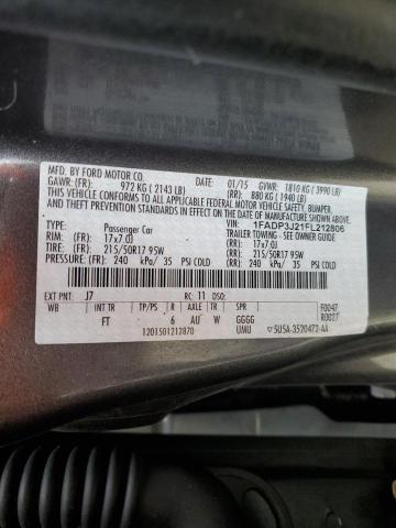 1FADP3J21FL212806 Ford Focus Titanium