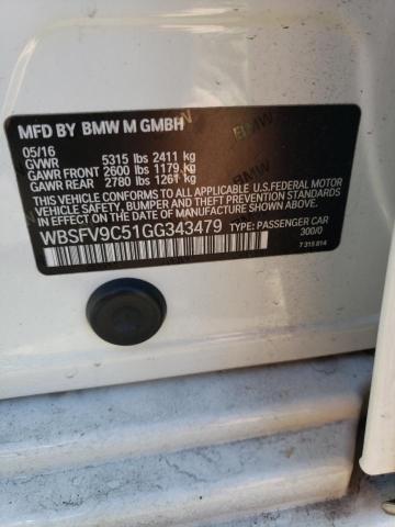 WBSFV9C51GG343479 BMW M5