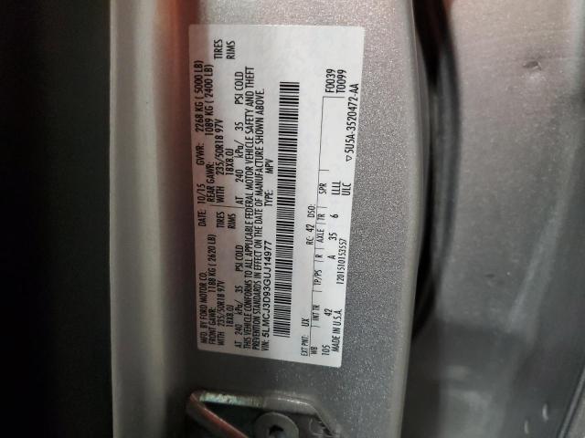 5LMCJ3D93GUJ14977 Lincoln Mkc Reserve