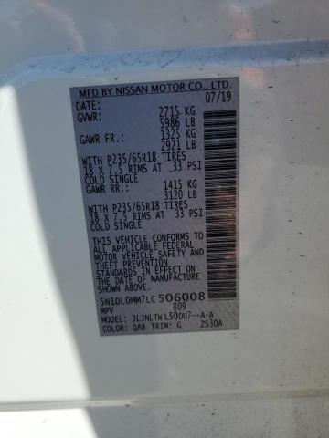 5N1DL0MM7LC506008 Infiniti QX60 LUXE
